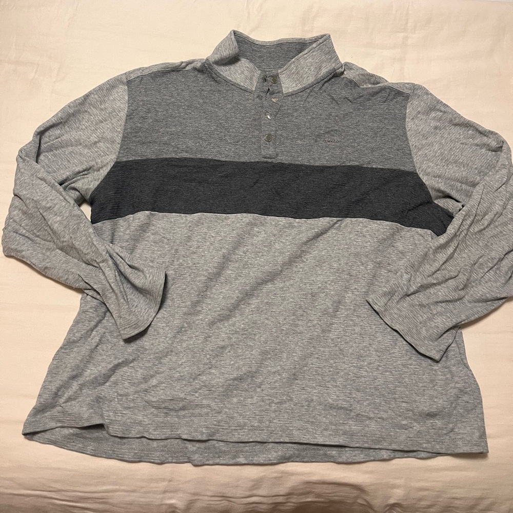 Men’s Calvin Klein Long Sleeved Polo Shirt